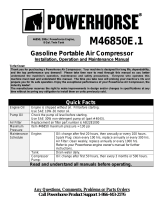 Powerhouse M46850E.1 Installation, Operation and Maintenance Manual