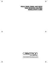 Cabletron Systems F6079 Installation guide