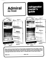 Admiral NT15H4 Owner's manual