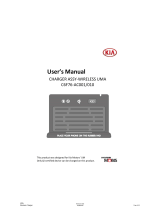 KIA CHARGER ASSY-WIRELESS UMA User manual