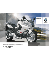BMW 2013 F800GT Rider's Manual