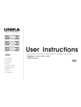 Unika S-5000 User Instructions