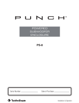 Rockford Fosgate PUNCH PS-8 Operating instructions