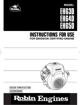 Robin EH63D Instructions For Use Manual