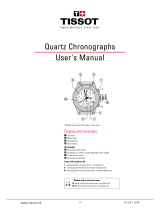 Tissot QUARTZ CHRONOGRAPHS User manual