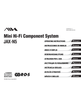 Aiwa JAX-N3 Operating Instructions Manual