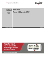 EWM Taurus 335 Synergic S TKM Operating Instructions Manual