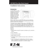 Eaton KEY-RKPZ Installation Instructions Manual