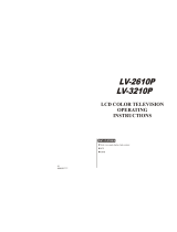 Haier LV-3210P User manual