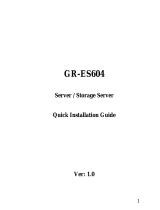 Gigabyte GR-ES604 Quick Installation Manual