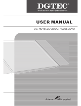 DGTEC DG-HD19LCDVD User manual