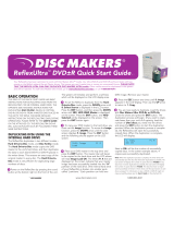 Disc Makers ReflexUltra Quick start guide
