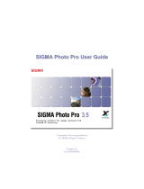 Sigma PHOTO PRO 4.2 - FOR WINDOWS Owner's manual