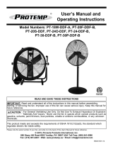 ProTemp PT-24O-DDF User's Manual And Operating Instructions