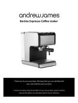Andrew James Barista Espresso User manual