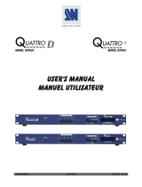 Analog way QTD402 User manual