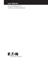 Eaton 9EHD-31-40/40 User's Installation And Operation Manual