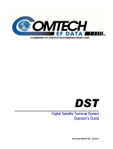 Comtech EF Data DST User manual