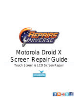 Motorola Droid X User manual