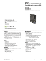 CTC Union FMC-1001S-AC Quick Installation Manual