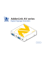 ADDER AdderLink AV200 series User manual