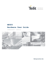 Telit Wireless Solutions HE920-EU User manual