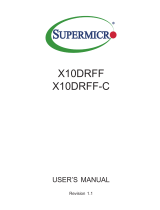 Supermicro X10DRFF-C User manual