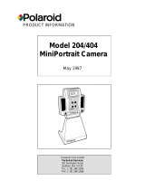 Polaroid Miniportrait 204 User manual
