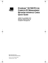 3com Etherlink 100 PCI Quick Manual