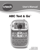 VTech ABC Text & Go User manual