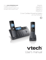 VTech DS6251-4 User manual