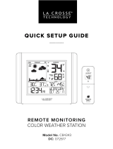 La Crosse Technology C84343 Quick Setup Manual