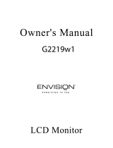 Envision H22W Owner's manual