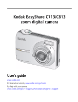 Kodak C713 - EASYSHARE Digital Camera User manual