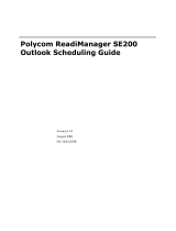 Polycom ReadiManagerSE200 Software Manual