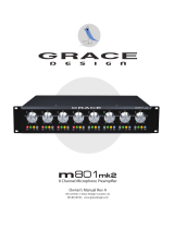 Grace m801mk2 Owner's manual