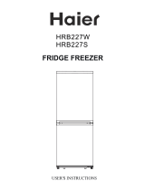 Haier HRB227W User Instructions