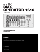EuroLite DMX OPERATOR 1610 User manual