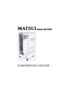 Matsui EC1000 User manual