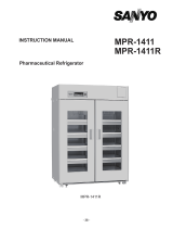 Sanyo MPR-1411 User manual