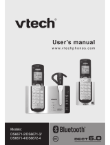 VTech DS6671-3 User manual