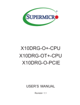 Supermicro X10DRG-O+-CPU User manual