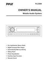 Pyle PLCD69 Owner's manual