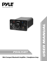 Pyle PDA35BT User manual