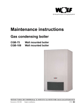 Wolf CGB-100 Maintenance Instructions Manual