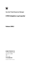 Juniper Security Threat Response Manager User manual