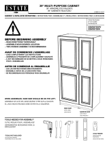 Estate ESM3970GRY Assembly/Installation Instructions