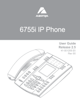Aastra 6755i User manual