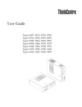 Lenovo 9636QKU User manual