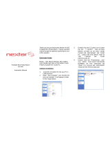 Nextar N1-502 User manual